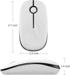 VssoPlor Wireless Mouse, 2.4G Slim Portable Computer Mice - Image 6