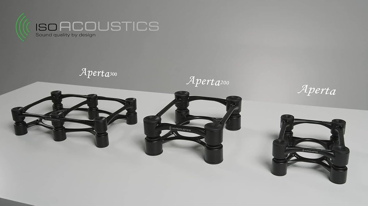 IsoAcoustics Aperta Series Isolation Speaker Stands with Tilt Adjustment: Ape...