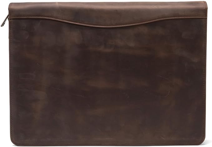 Geslun Genuine Leather Portfolio, Legal Size 8.5 x 14 Pad Holder, Business - Image 8