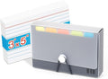 H4D 3x5 Index Card Case with 100 Heavyweight Ruled Index Cards and Dividers by H4D
