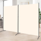 Room Divider 2 Panel Large Privacy Screens, Tall 6FT Partition Room Dividers