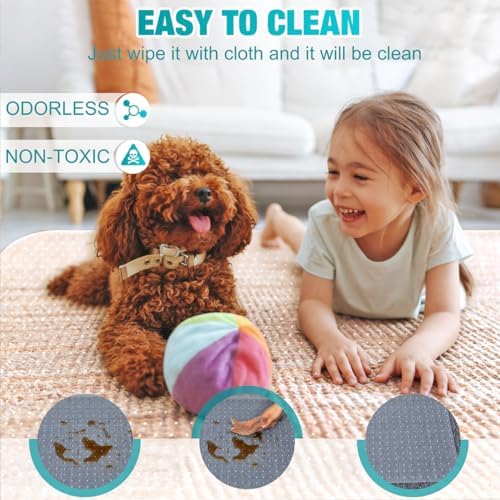 BesWin Office Chair Mat for Carpets, 2 Pack, Clear,Heavy Duty, 48" x 30&...