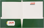 JAM PAPER Laminated Two Pocket Glossy School Folders - Image 3