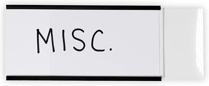 SmartSign Magnetic 'C' Channel Label Holders | 2" x 4" - Image 6