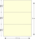 Limited Papers 8.5x11 Perforated Paper, 20/50 Pound, 75 GSM, Variety of - Image 2