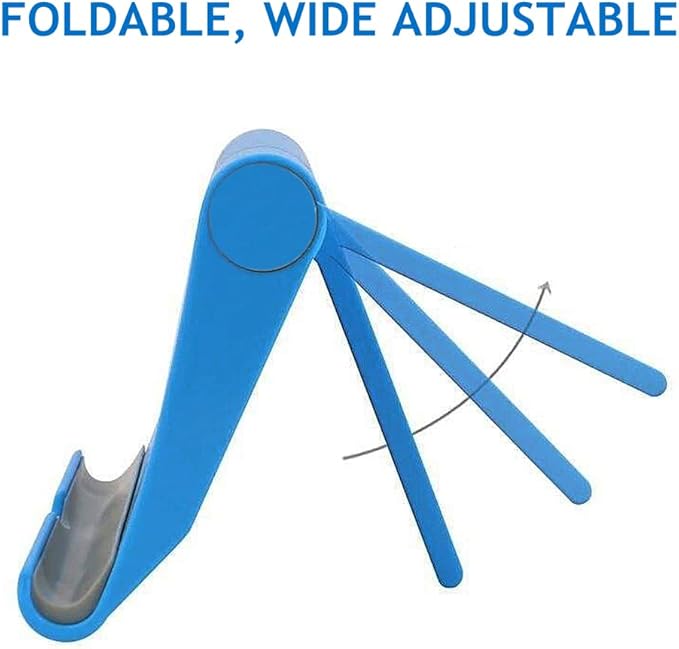 JUSDIQIR Cell Phone Stand for Desk Foldable Cell Phone Holder Desk Tablet - Image 7