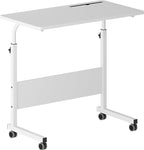 DlandHome Rolling Desk Adjustable Standing Desk, Mobile Side Table 31.4 Inches - Image 7