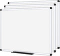 VIZ-PRO Magnetic Dry Erase Board, 24 X 18 Inches, 3 Pack by VIZ-PRO