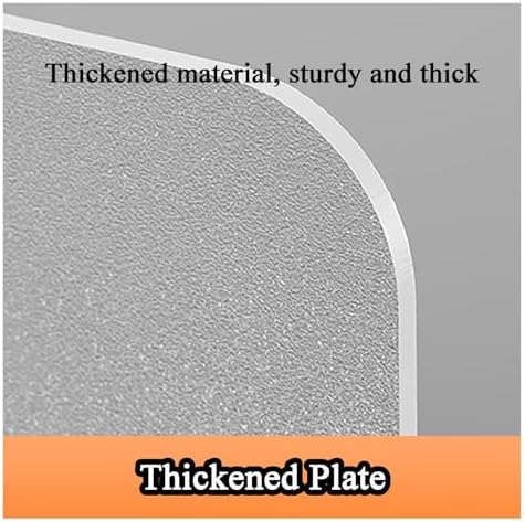 Frosted Acrylic Privacy Panel for Free Standing Desk - Image 4