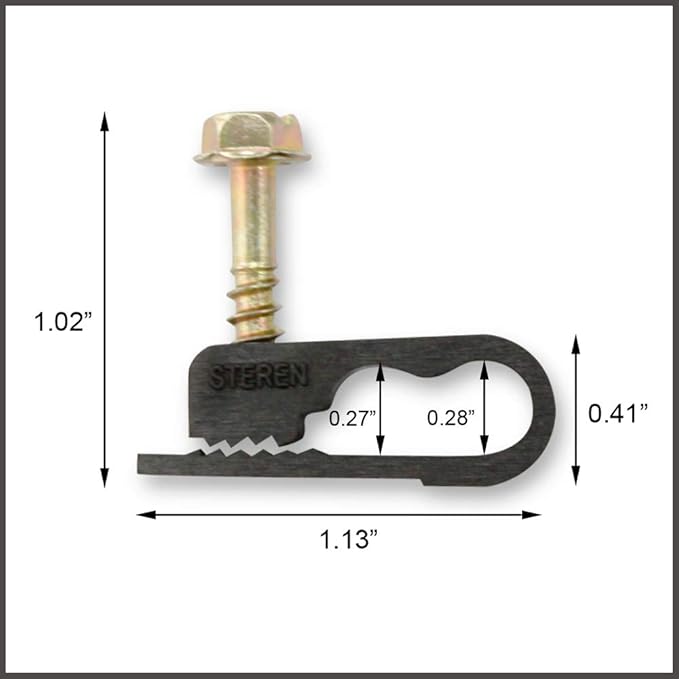 STEREN Coaxial Cable Clips - Image 5