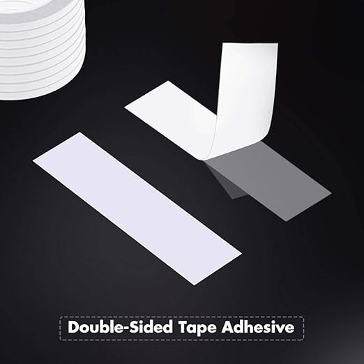cridoz Double Sided Adhesive Tape, 9 Rolls Double-Side Craft Tape - Image 5