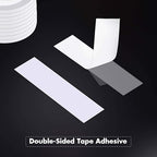 cridoz Double Sided Adhesive Tape, 9 Rolls Double-Side Craft Tape - Image 5