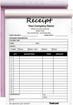 Custom Carbonless Sales Invoice Form Books by Unknown