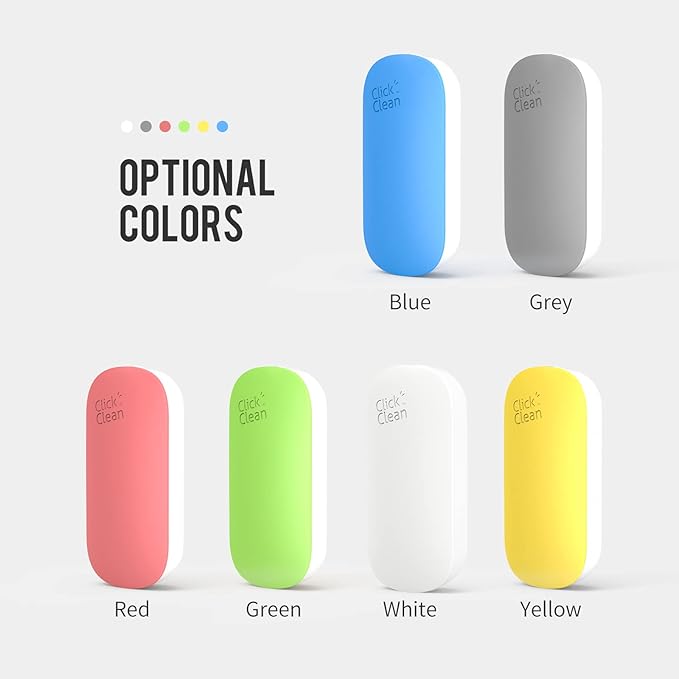 CLICK CLEAN Replaceable Dry Erase Board Eraser, 4-in-1 Magnetic Whiteboard - Image 8
