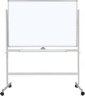 Large Rolling Whiteboard on Wheels, Portable Standing Dry Erase Board Easel by BEST+BOARD