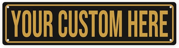 Custom Street Signs by Tmqytuox