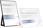 ECKEK ABS Plastic Sign Holder，Menu Displays L Shape Sign Stand by ECKEK