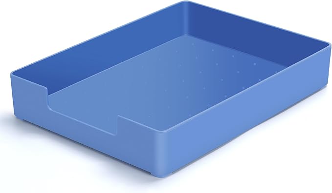 AZFUNN Letter-Size Tray Desk Letter Tray Paper Tray, Sturdy Heavy-Duty Plastic by AZFUNN