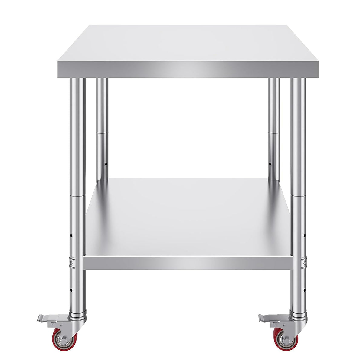 VEVOR Stainless Steel Work Table 36 x 30 x 34 Inch Food Prep Worktable