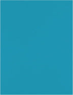 LUXPaper 8.5" x 11" Paper | Letter Size | Bright Blue | 60lb. Text | 50 Qty by LUXPaper
