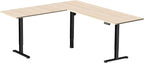 VIVO Electric Corner 75 x 63 inch L-Shaped Standing Desk, Memory Height - Image 9