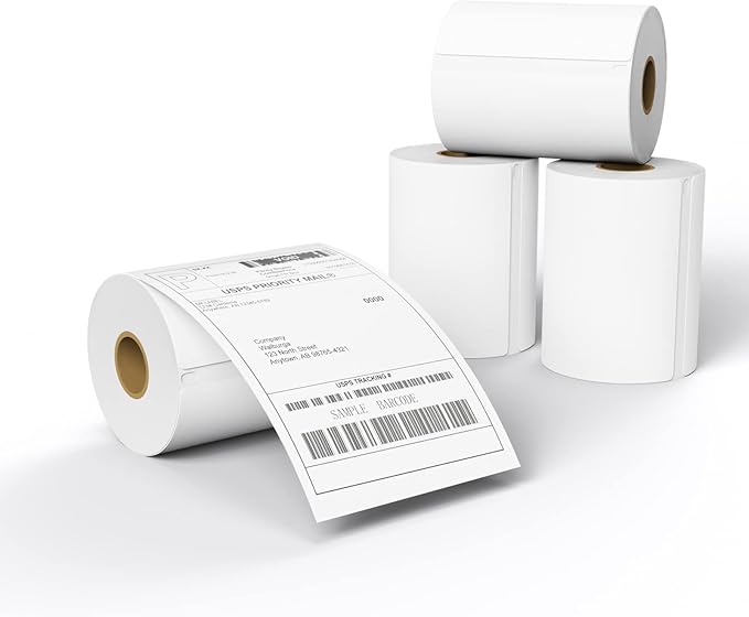 MFLABEL 4x6 Direct Thermal Shipping Labels by MFLABEL