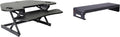 Rocelco 46" Height Adjustable Corner Standing Desk Converter