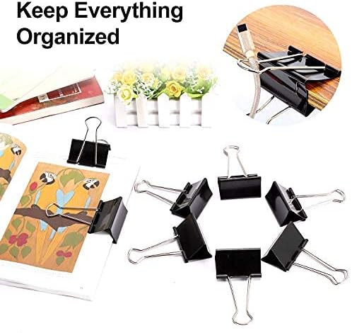 Ufmarine Extra Large Binder Clips 2.4 Inch Length, Jumbo Binder Clips - Image 5