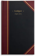 STAPLES Ledger Book, 150 Sheets – Hardbound Record Book by Staples