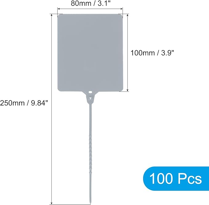 MECCANIXITY Plastic Seals Shipping Tags, - Image 2