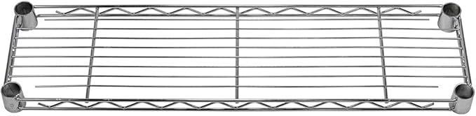 Shelving Inc. 8"d x 30"w x 34"h Chrome Wire Shelving - Image 3