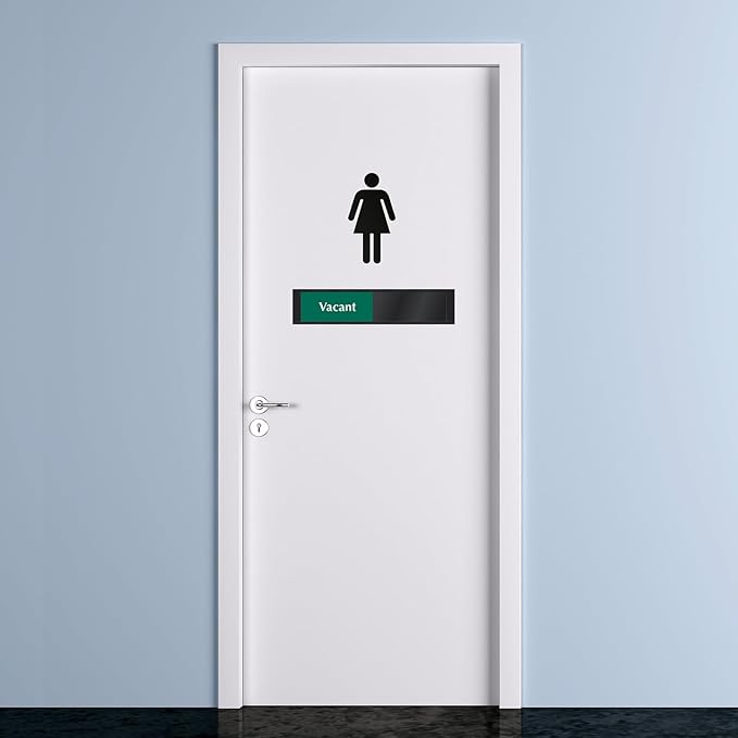 SmartSign Privacy Signs Vacant In Use Slider Door Sign - Image 6