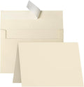 Goefun Cream Blank Cards and Envelopes, 5x7 Folded Ivory Cardstock and A7 by Goefun