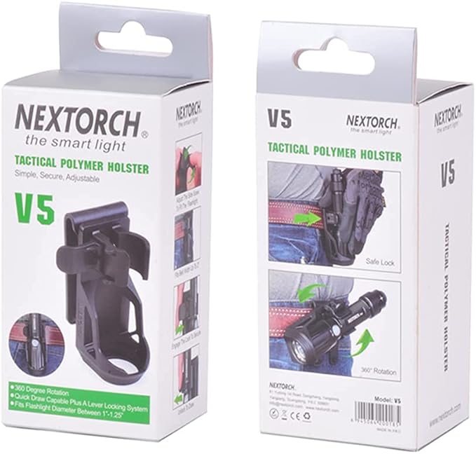 Nextorch V5 Tactical Flashlight Holster - Image 8