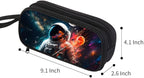 HiGaits Pencil Case for Boys, Durable Pen Box Astronaut - Image 2