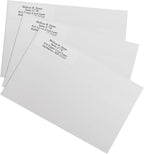 Clear Personalized Return Address Labels Without Dispenser - Image 3