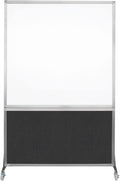 DivideWrite Mobile Whiteboard | Double Sided Dry Erase Board | Portable Office by VERSARE