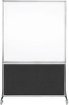 DivideWrite Mobile Whiteboard | Double Sided Dry Erase Board | Portable Office by VERSARE