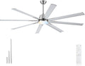 72 inch aluminum ceiling fan with lights for, main product view