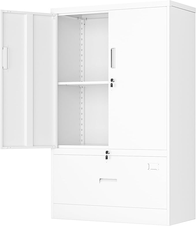 INTERGREAT Metal Filing Drawer Cabinet, Metal File Cabinet by INTERGREAT