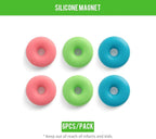 LOUKin Magnetic and Adhesive Marker Holder, Dry Erase Accessory Tray Set - Image 9