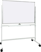 Large Rolling Whiteboard on Wheels, Portable Standing Dry Erase Board Easel - Image 3
