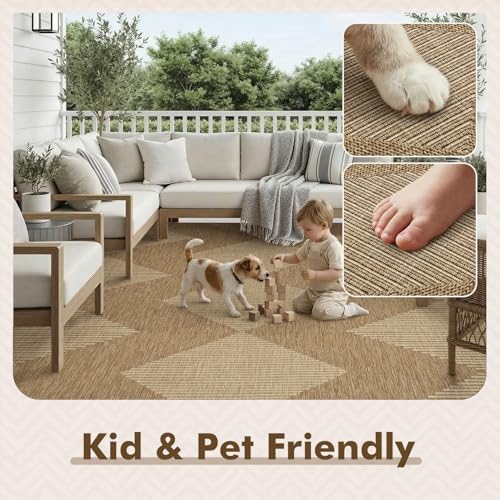 montvoo-2x6 ft indoor outdoor runner rugs for entryway, view 9