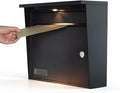 Solar Wall Mount Mailbox for Outside by COZOFU