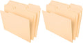 Pendaflex File Folders,Durable Manila Folders,Letter Size (8.5" x 11"),3 Top Tabs for Easy Labeling,Everyday Filing Essential for Offices,Classrooms&Home Document Organization,100 Count (Pack of 2)