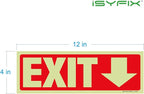 iSYFIX Exit Stickers Signs - Image 8
