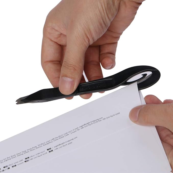 Eagle Staple Remover, Staple Puller, Push-Style, Built-in Letter Opener - Image 3