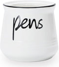 ONTUBE Porcelain Pens Holder Stand, Ceramic Pencils Holder by ONTUBE