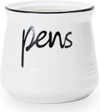 ONTUBE Porcelain Pens Holder Stand, Ceramic Pencils Holder by ONTUBE
