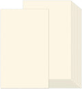 8.5 x 14 Ivory Cardstock 110lb, Goefun Heavy Weight Legal Paper 100 Pack by Goefun